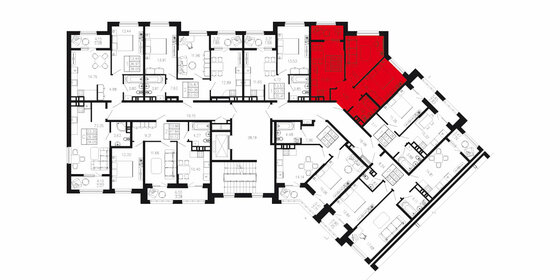 49,7 м², 2-комнатная квартира 7 152 168 ₽ - изображение 15
