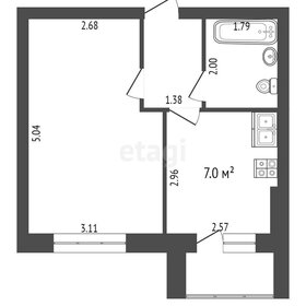 Квартира 25,3 м², 1-комнатная - изображение 1