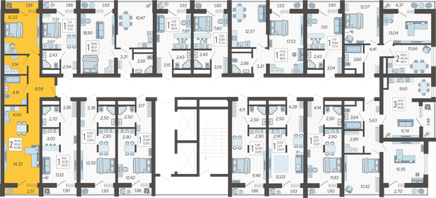 100 м², 2-комнатная квартира 28 700 000 ₽ - изображение 131