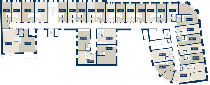 63,5 м², 2-комнатная квартира 29 990 000 ₽ - изображение 76