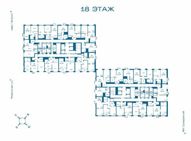 62,2 м², 3-комнатная квартира 3 400 000 ₽ - изображение 67