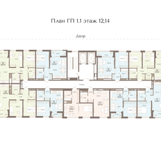 Квартира 62,6 м², 2-комнатная - изображение 2