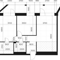 Квартира 77,1 м², 2-комнатная - изображение 2