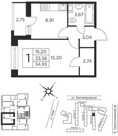 29,5 м², квартира-студия 8 960 741 ₽ - изображение 13