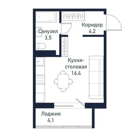 24,2 м², квартира-студия 3 146 000 ₽ - изображение 28