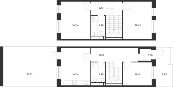 Квартира 130,1 м², 3-комнатная - изображение 1