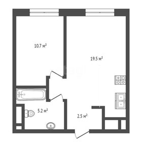 Квартира 38,2 м², 1-комнатная - изображение 1