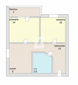 48,6 м², 2-комнатная квартира 3 201 000 ₽ - изображение 1