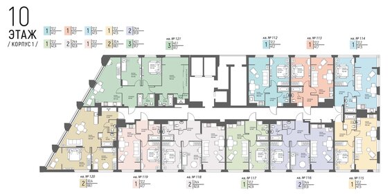 Квартира 91,7 м², 3-комнатная - изображение 2