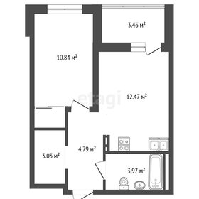 Квартира 35 м², 1-комнатная - изображение 1