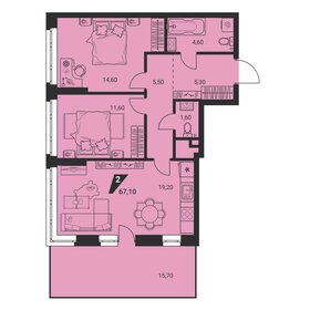 75,4 м², 2-комнатная квартира 9 160 201 ₽ - изображение 47