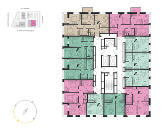 80 м², 3-комнатная квартира 9 900 000 ₽ - изображение 60
