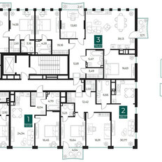 Квартира 78,9 м², 2-комнатная - изображение 2