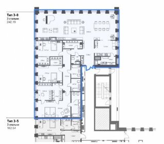 246,3 м², 4-комнатная квартира 95 066 480 ₽ - изображение 64