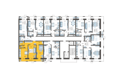 75,3 м², 2-комнатная квартира 12 046 400 ₽ - изображение 11