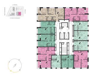 53,5 м², 2-комнатная квартира 13 300 000 ₽ - изображение 104