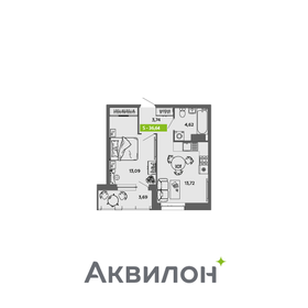 39,9 м², 2-комнатная квартира 3 890 000 ₽ - изображение 50