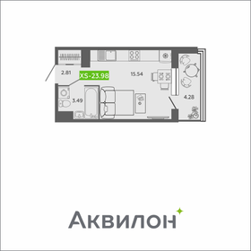 24 м², квартира-студия 4 288 828 ₽ - изображение 10