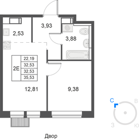 28 м², 1-комнатная квартира 6 160 000 ₽ - изображение 55