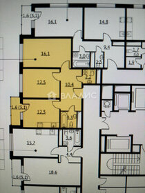 Квартира 57 м², 2-комнатная - изображение 1