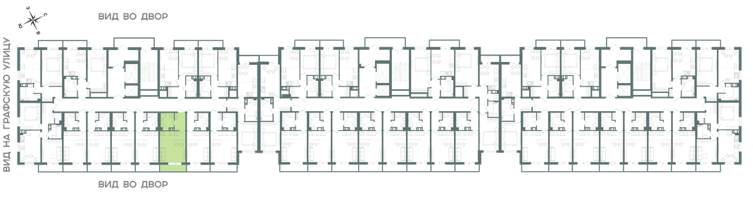 24,2 м², квартира-студия 4 190 000 ₽ - изображение 89