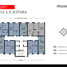 Квартира 32,7 м², 1-комнатная - изображение 3