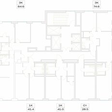 Квартира 39,8 м², 1-комнатная - изображение 2