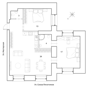 100 м², 2-комнатная квартира 29 116 000 ₽ - изображение 42