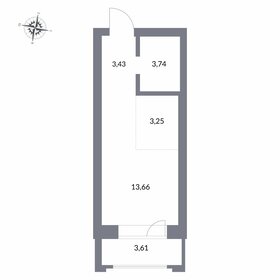 29,6 м², 1-комнатная квартира 5 100 000 ₽ - изображение 97