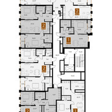 Квартира 65,8 м², 1-комнатная - изображение 2