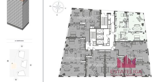 Квартира 137 м², 3-комнатная - изображение 1