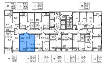 Квартира 37,7 м², 1-комнатная - изображение 2