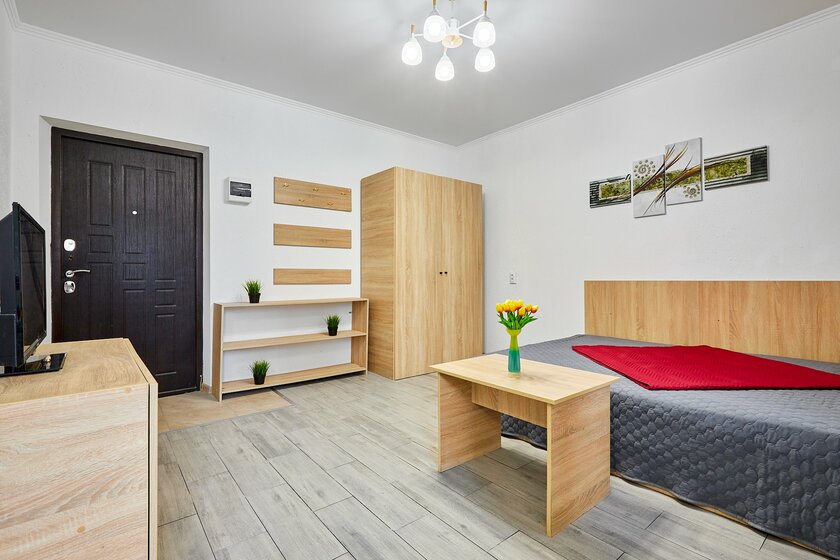 29 м², квартира-студия 1 300 ₽ в сутки - изображение 1