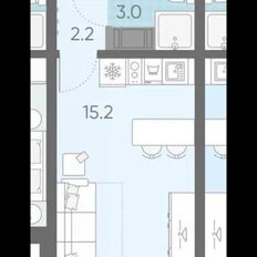 Квартира 20 м², студия - изображение 5