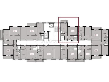 Квартира 34 м², 1-комнатная - изображение 1