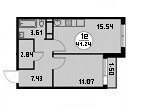 61,5 м², 2-комнатная квартира 7 750 000 ₽ - изображение 73