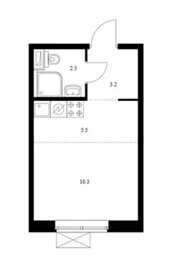 Квартира 22 м², студия - изображение 1