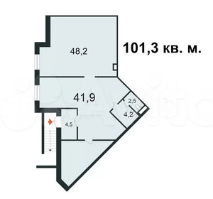 101,3 м², помещение свободного назначения - изображение 4