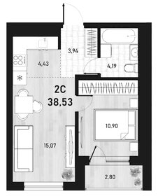 46,8 м², 2-комнатная квартира 6 150 000 ₽ - изображение 24