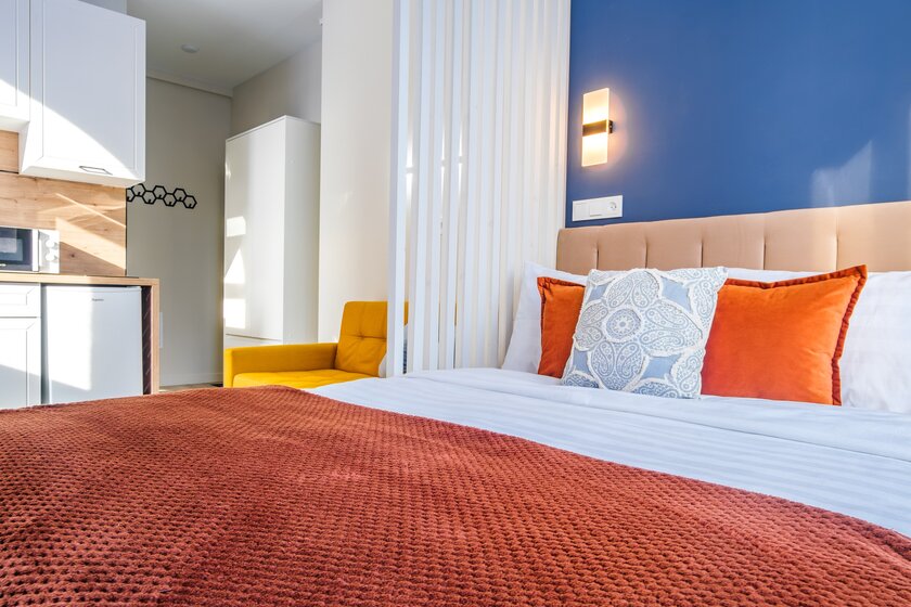 25 м², квартира-студия 2 100 ₽ в сутки - изображение 65