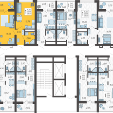 Квартира 38 м², 1-комнатная - изображение 2