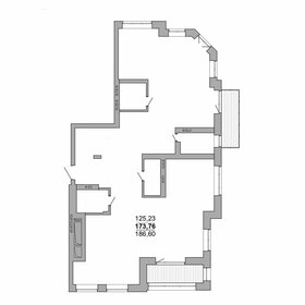 Квартира 186,6 м², 3-комнатная - изображение 1