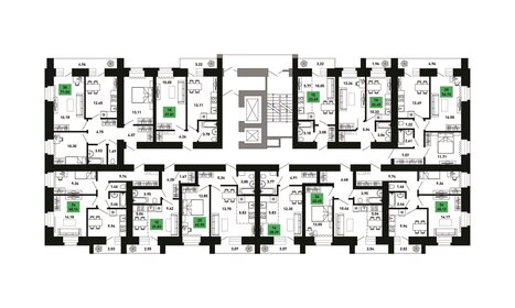 49 м², 2-комнатная квартира 2 250 000 ₽ - изображение 42