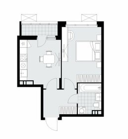 Квартира 36,1 м², 1-комнатная - изображение 1