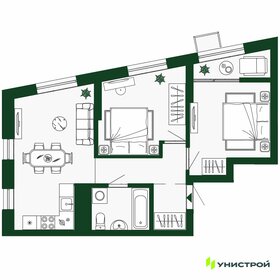 59,3 м², 2-комнатные апартаменты 11 770 000 ₽ - изображение 51