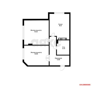 Квартира 68,8 м², 2-комнатная - изображение 1