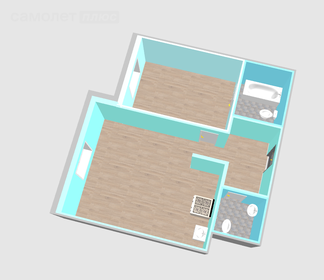 41,5 м², 2-комнатная квартира 8 500 000 ₽ - изображение 100