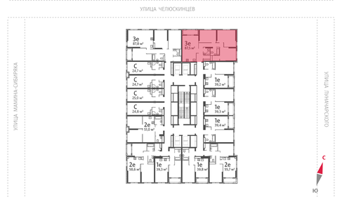 Квартира 87,5 м², 3-комнатная - изображение 3
