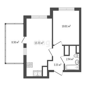 32,4 м², 1-комнатная квартира 12 900 000 ₽ - изображение 48