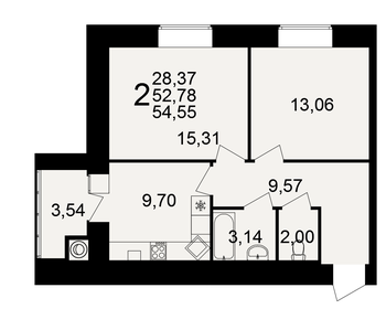 67 м², 4-комнатная квартира 3 850 000 ₽ - изображение 75